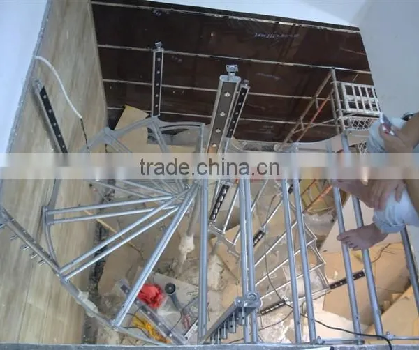 China Leading Customized Steel Curve Stairs Factory Supplier photo-5