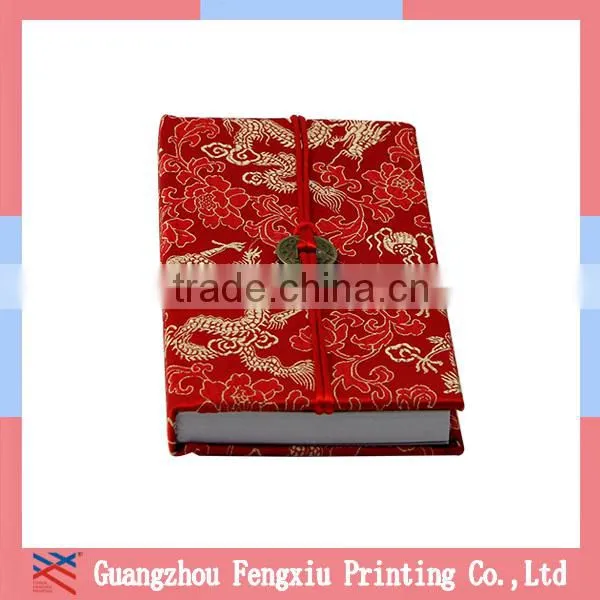 2016 Personalized Design Embroidery Hardcover Diary Notebook Printing photo-2