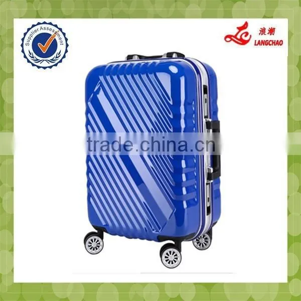 Four Colors Spinner Wheels Aluminum Protective Cover Luggage Hardshell PC Luggage photo-4