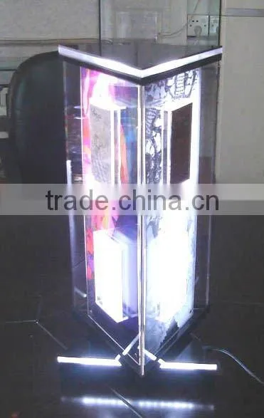 Acrylic Rotate Tobacco Display Case