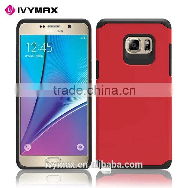 2016 New Model Phone Case Slim Armor Shock Proof Hybrid Dual Layer Defender Case Cover for Samsung Galaxy Note 7 Mobile Phone photo-5