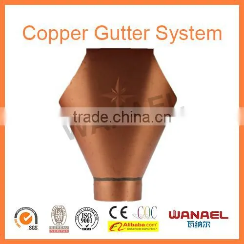 Copper Rain Gutter /Roof Drainage System Manufacturer photo-4