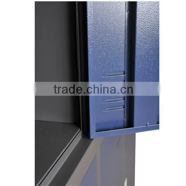 Custom Coat Rail Double Color 6 Doors Steel Locker photo-2