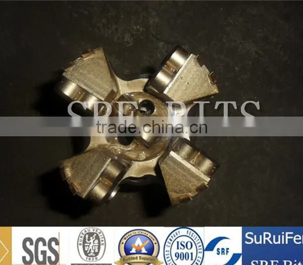 PDC Drag Drill Bit With 4 Wings photo-2