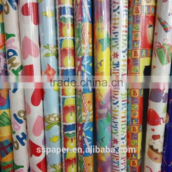 60g Woodpulp Gift Wrapping Paper Printer photo-5