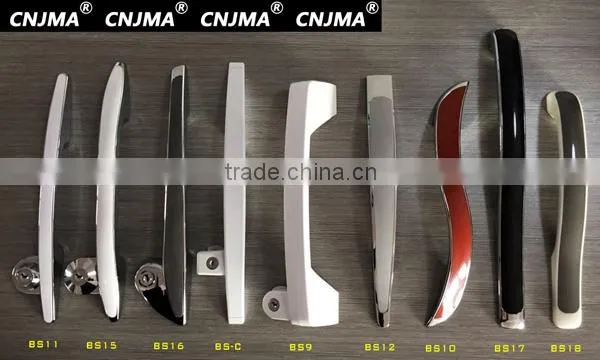 BS16 Refrigerator Plastic Plating Door Handle With Lock photo-4