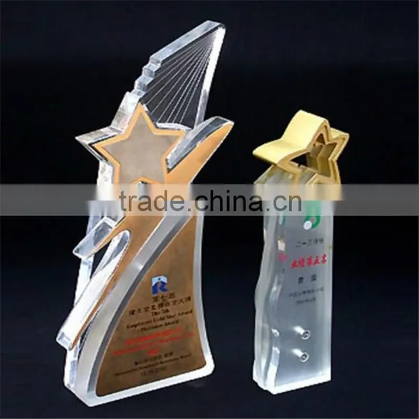 Customized Shaped Acrylic Display Trophy for Soldier photo-2