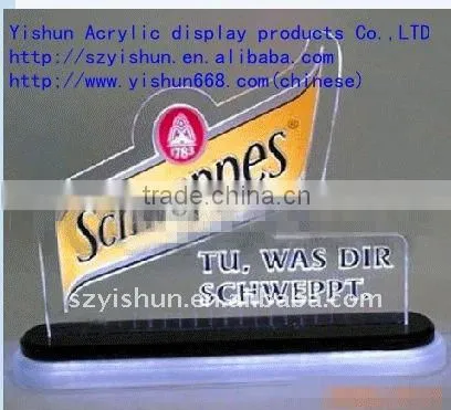 Acrylic LED Sign with super lights