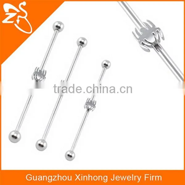 Fashion Surgical Steel Industrial Barbell Anchor Industrial Piercing Jewelry photo-6