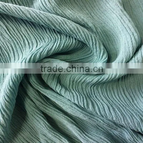 Wholesale Custom Solid Rayon Crepe Fabric for Lady Blouse
