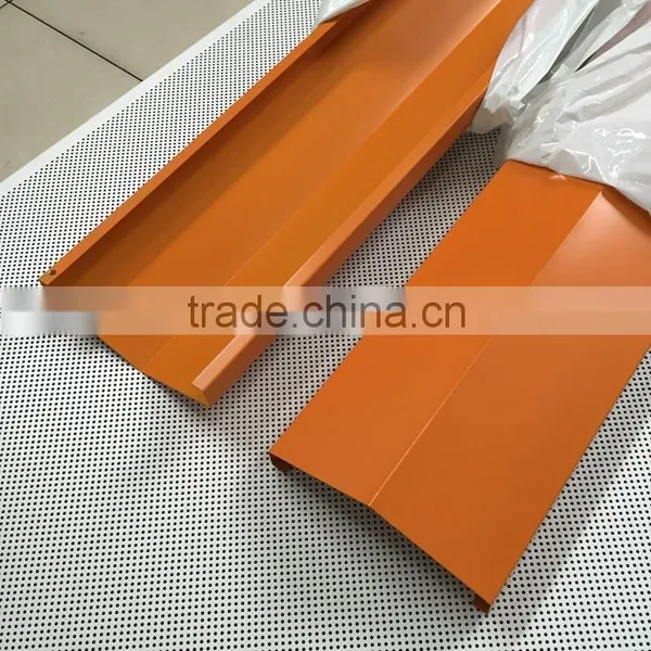 Modern Painting Weather Resistant Aluminum / Metal V Shaped Strip Ceiling, Types of Outdoor Ceiling Suspended Ceiling Board photo-2