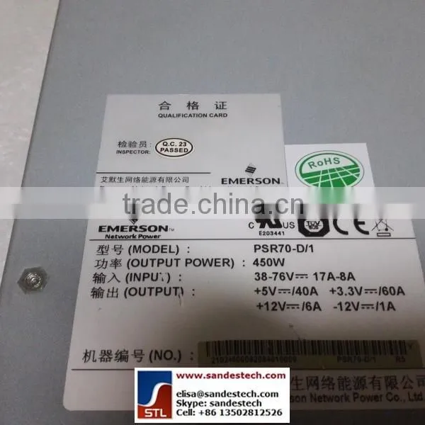 Emerson PSR70-D1 Controller Module Monitoring Modules DC Power Emerson PSR70-D1 photo-3