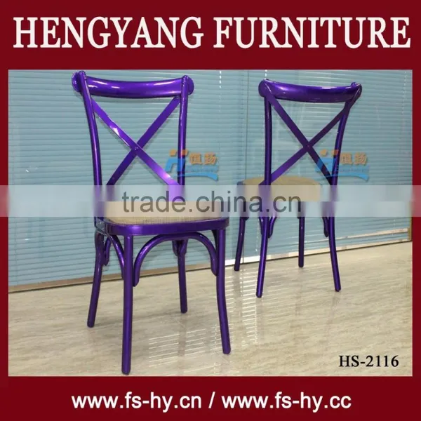 HS-2116 Wholesale 2015 New Design Modern Aluminum Restaurant Tables and Chairs for Sale Used Quality Choice photo-4