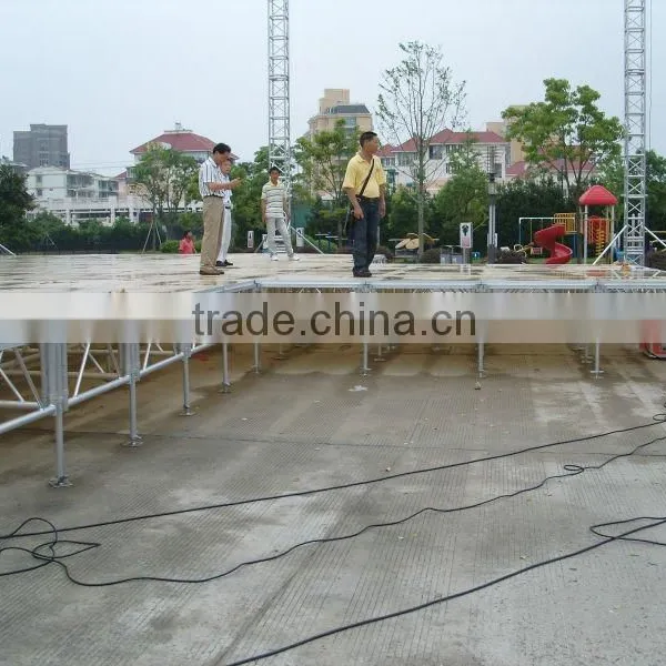 RP Indoor Hall Glass Stage Wedding Decor photo-4