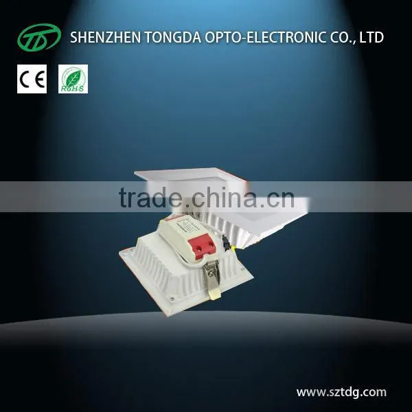 30w 8inch Square/round White SMD Led Recessed Downlight 3000K 4000K (TongDa) photo-4