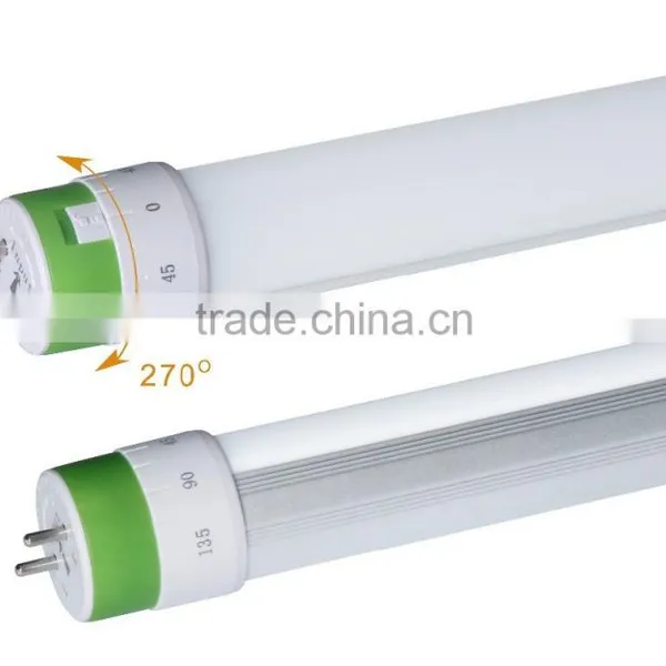 Factory Made Best Quality CE RoHs UL DLC TUV SAA Rotatable T8 Led Tube Light 2ft 4ft 5ft 600mm 1200mm 1500mm 0.6m 1.2m 1.5m photo-2