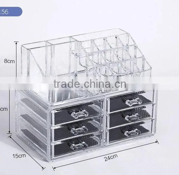 New Arrival Best Quality Acrylic Jewelry & Cosmetic Storage Display Boxes Organizer photo-2