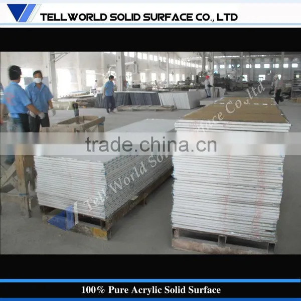 Acrylic Faux Marble Sheet Solid Surface Sheet for Bathroom photo-5