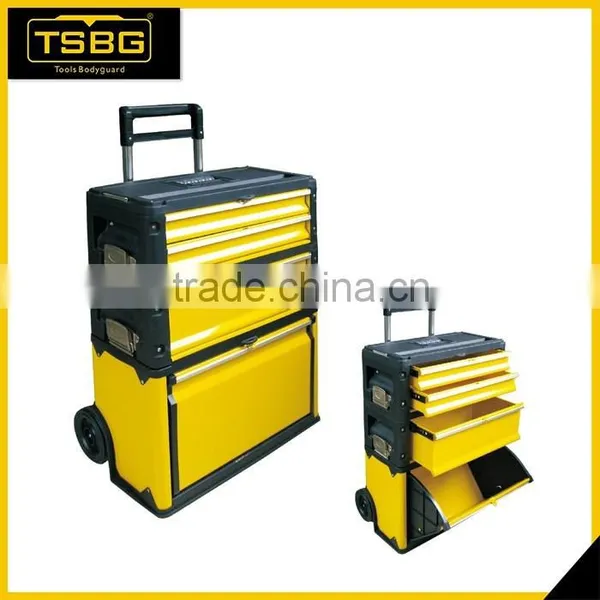 Wholesale New Products 52*32*67.6 Aluminum Trolley Tool Case , Tool Box Trolley
