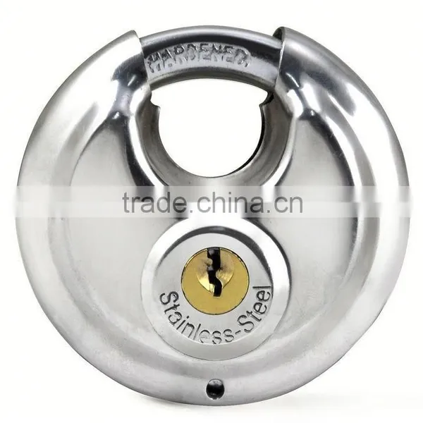 Disc Padlock Waterproof Discus Padlocks Stainless Steel Discus Padlock A2004 photo-4