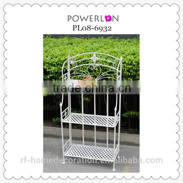 Wrought Iron Decorative Shoe Shelf photo-2