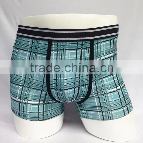 Huoyuan Sexy Wholesale Hot Sell 2015 New Design Printed Men Modal Underpants Collection