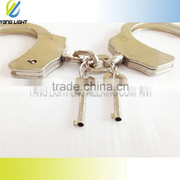 Taiwan Manufacturer Made Stainless Steel 304 Police Military Engarved LogoHandcuff photo-6