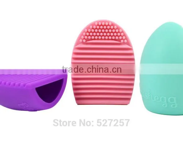 Hot Brushegg Clean Brushes Makeup Wash Brush Silica Scrubber Board Cosmetic Cleaning Tools Makeup Brushes photo-6
