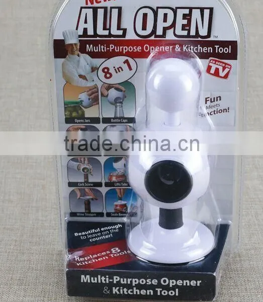 8-in-1 Multipurpose Kitchen Tool Super Can Bottle Opener photo-2