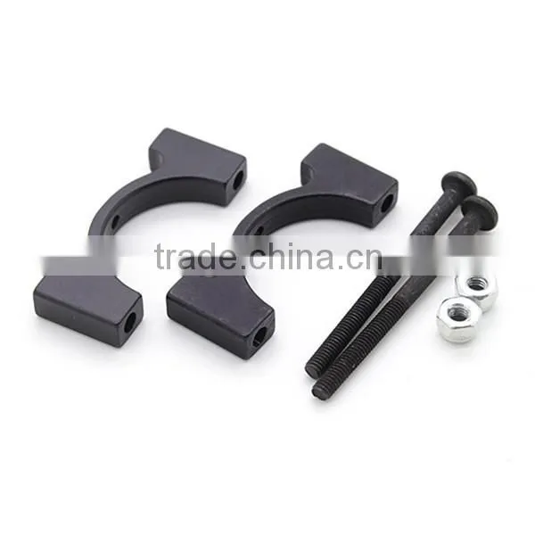 PRECISION Black CNC 12mm 16mm 20mm 22mm 25mm Alimunum Tube Clamps for Quadrocopter photo-5