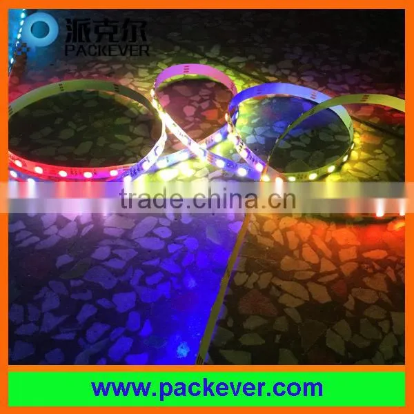 Factory Price 60 LEDs/m 10 Pixels/m Addressable 24V RGBW DMX512 LED Strip Light photo-5