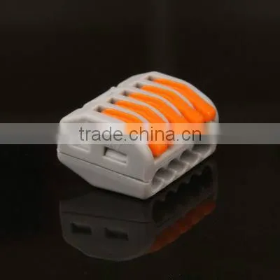 Hole 5 PCT-215 Wire Connector Soft Hard Wires Universal Terminal Line Pressing Cap Fast Connection PCT 215 photo-2