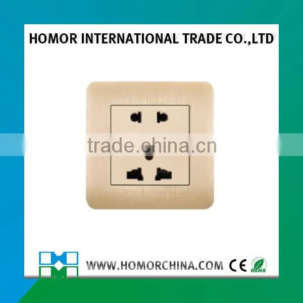 Socket Switch Manufacturers Double Gang Socket Wall Switch photo-3