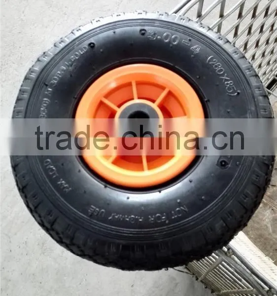 Small Rubber Wheel 10inch Hand Trolley Wheel photo-2