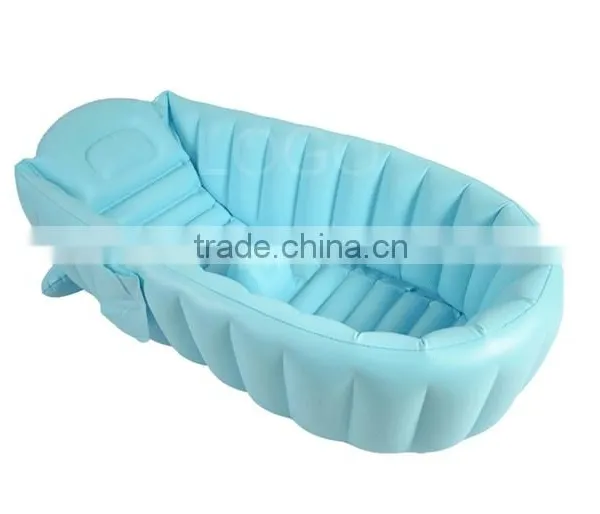 Inflatable Plastic Baby Bathtub, Deep Portable Bathtub For Kids photo-4