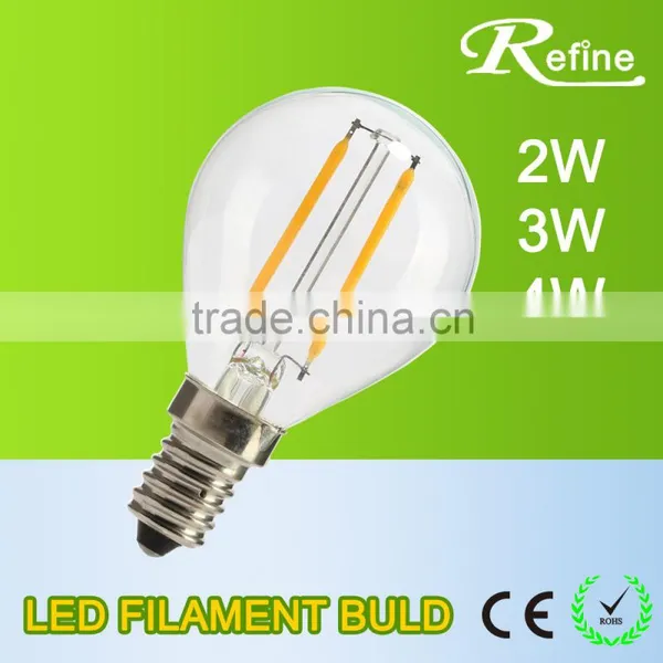 Dimmable Led Filament Bulb 2w 3w 4w High Brightness Glass Bulb photo-2