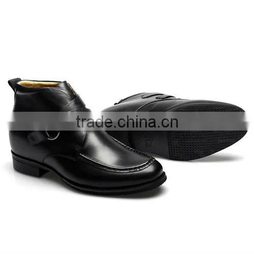 Men Elegant Soft Leather Ankle Boots photo-5