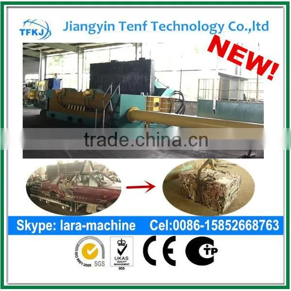 YQD-2500 Push Out Automatic Used Car Baler Car Body Press Machine CE photo-2