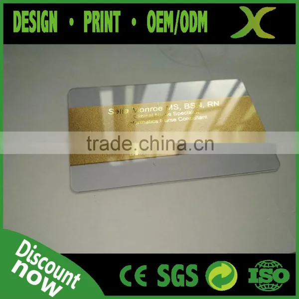 Free Design~~!! High Transparency Material Plastic Card; Transparent Business Card photo-6