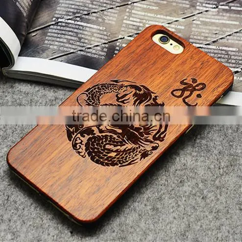 Custom for IPhone Case Engraving PC Real Rose Wood for IPhone Case Wholesale for IPhone 6 s Case photo-5