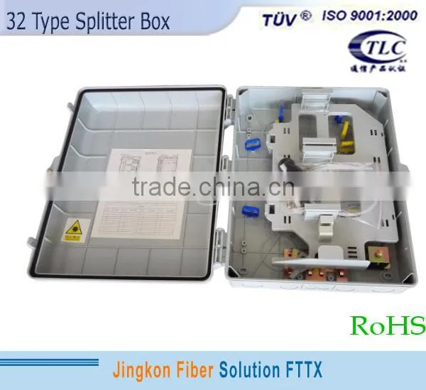 Plastic 1:32 PLC Splitter Installation Fiber Optic Distribution Box photo-3