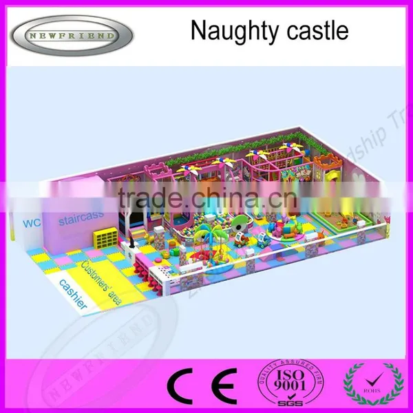 Customerized Amusement Naughty Castle Series Indoor Playground for Kids in Park photo-2