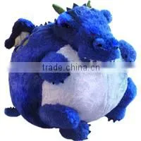 Imprinted Stuffed Plush Dragon Promotional Logo Customized Soft Animal Toys