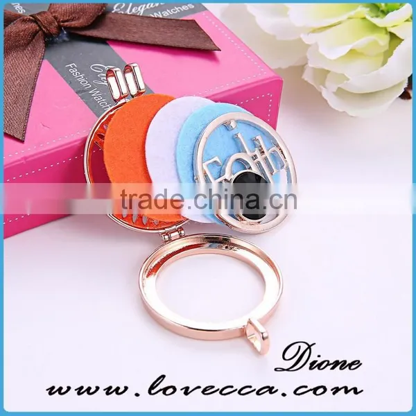 2016 New Design Locket Round Fashion Aromatherapy Perfume Necklace photo-4