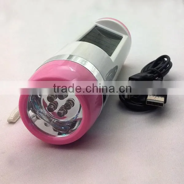 solar powerd Led Flashlight