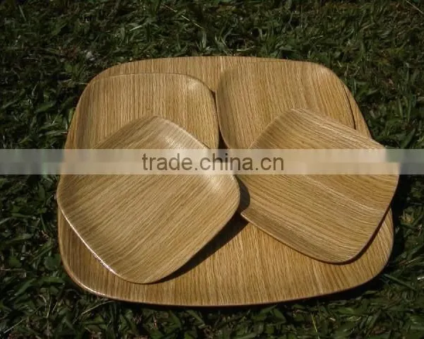 Wooden Tray, Assorted Size Teak Tray, Handle Tray, Anti-Slip Tray, Non-Slip Tray, Design Tray, Tray, Display Hotel, Serving Tray