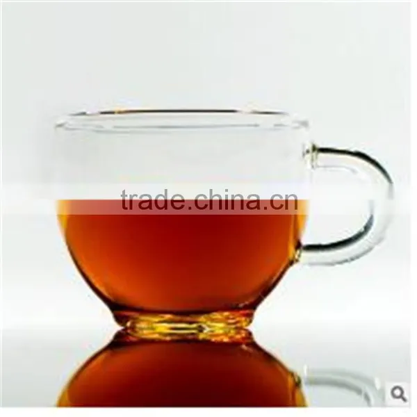 Heat Resistant Glass,Borosilicate Material and Cups & Saucers Drinkware Type Glass Coffee Cup Set. photo-2