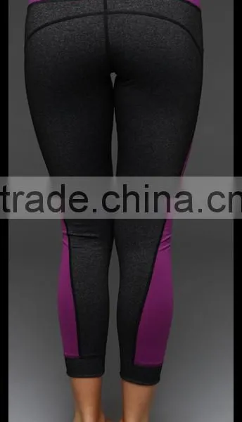 Kiteng Amazing High Performance Leggings Side Color Blocking Women's Fitnes Leggings Office In United States (USA)Small Minimum photo-4