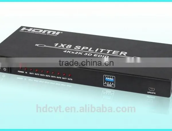8 Way Hdmi Splitter Support 3D 1080P Hdmi Splitter 1x8 , Latest photo-2