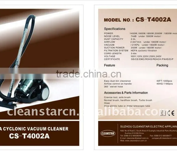 BEST SELL Vacuum Cleaner CS-T4002A